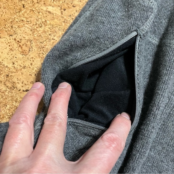 Prana Sephra Full Zip Recycled Wool Blend Shawl Collar Sweater Jacket Sz S - Picture 10 of 16